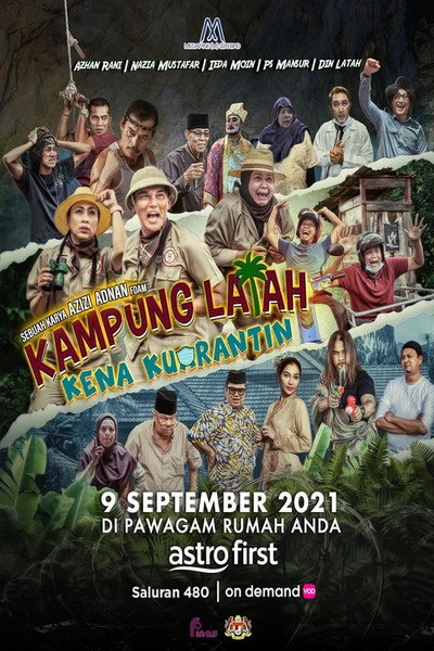 Póster de Kampung Latah Kena Kuarantin
