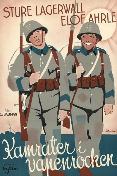 Póster de Kamrater i vapenrocken