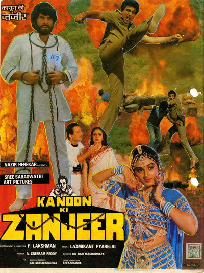 Póster de Kanoon Ki Zanjeer