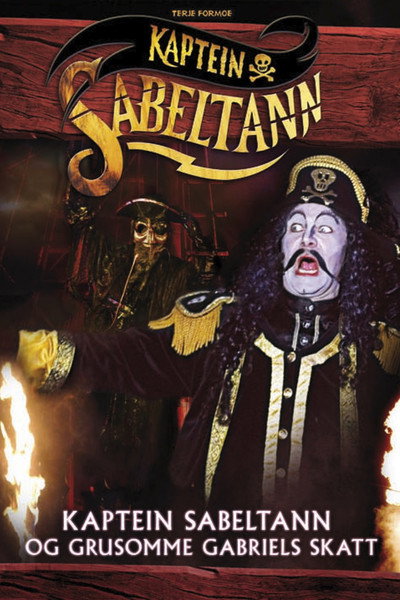 Póster de Kaptein Sabeltann og Grusomme Gabriels skatt