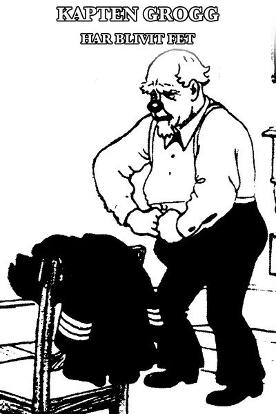 Póster de Kapten Grogg har blivit fet