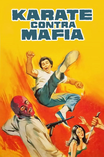 Póster de Kárate contra mafia