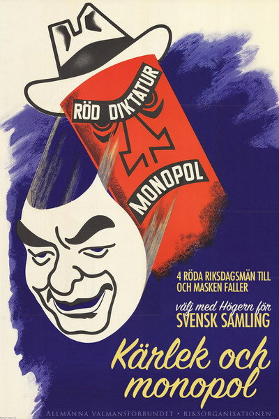 Póster de Kärlek och monopol
