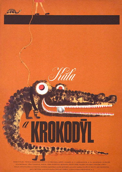 Póster de Káta a krokodýl