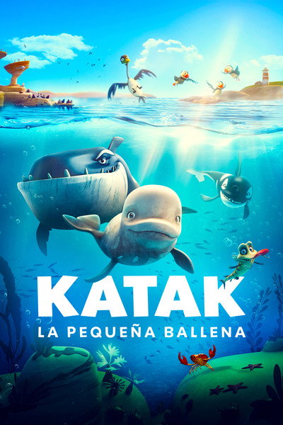 Póster de Katak, la pequeña ballena