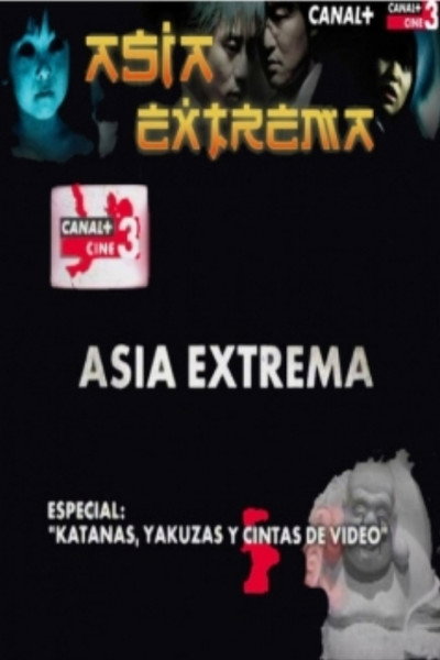 Póster de Katanas yakuzas y cintas de video