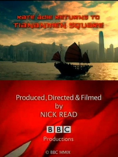 Póster de Kate Adie Returns to Tiananmen Square