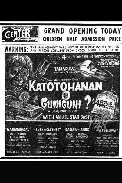 Póster de Katotohanan o guniguni?