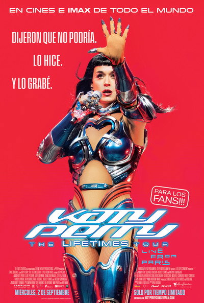 Póster de Katy Perry: The Lifetimes Tour - Live from Paris