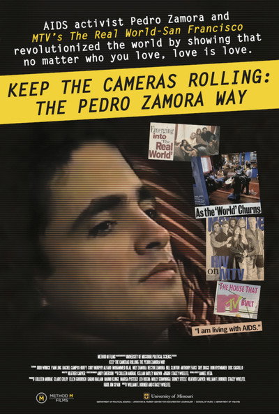 Póster de Keep the Cameras Rolling: The Pedro Zamora Way