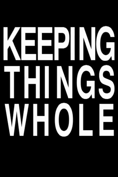 Póster de Keeping Things Whole