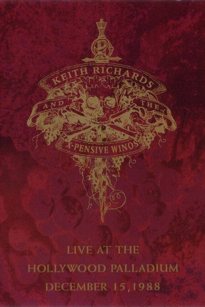 Póster de Keith Richards and the X-pensive Winos Live at the Hollywood Palladium - December 15, 1988