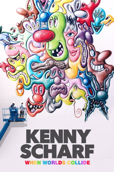 Póster de Kenny Scharf: When Worlds Collide