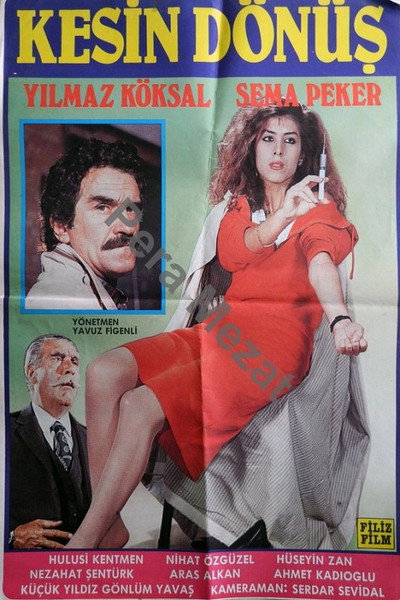 Póster de Kesin Dönüs