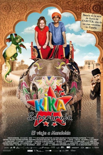Póster de Kika Superbruja, el viaje a Mandolan
