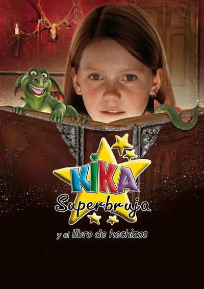 Póster de Kika Superbruja y el libro de hechizos