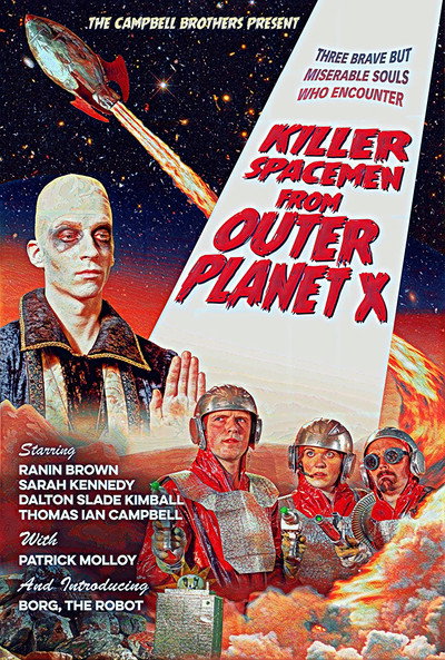 Póster de Killer Spacemen from Outer Planet X
