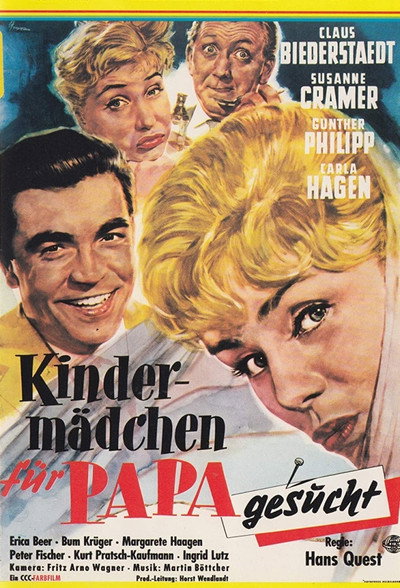 Póster de Kindermädchen für Papa gesucht