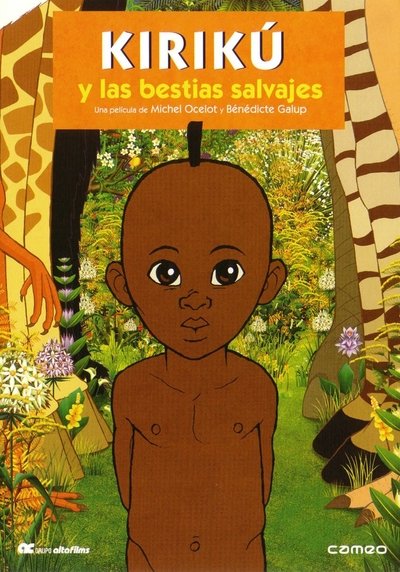 Póster de Kirikú i les bèsties salvatges