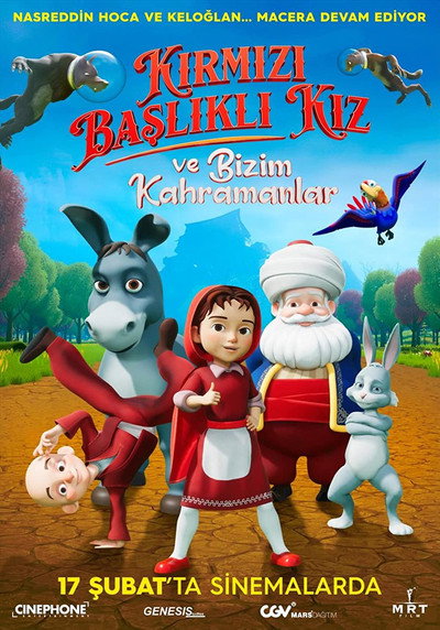 Póster de Kirmizi Baslikli Kiz ve Bizim Kahramanlar