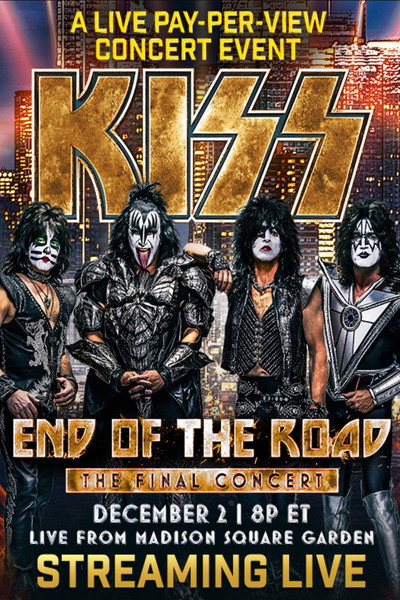 Póster de KISS: End of the Road Live from Madison Square Garden