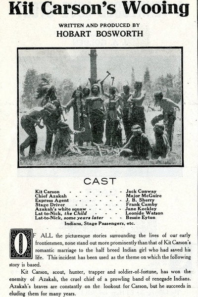 Póster de Kit Carson's Wooing