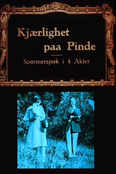 Póster de Kjærlighet på pinde