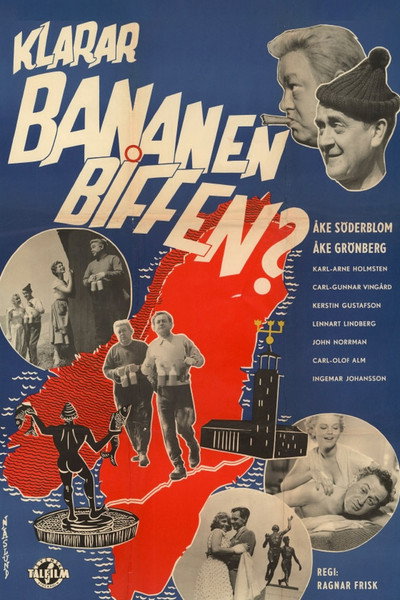 Póster de Klarar Bananen Biffen?