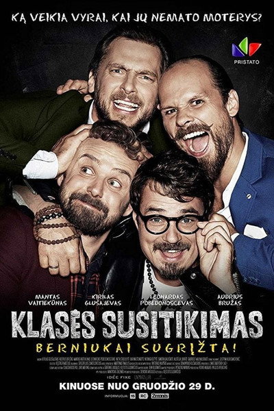 Póster de Klases susitikimas. Berniukai sugrizta!