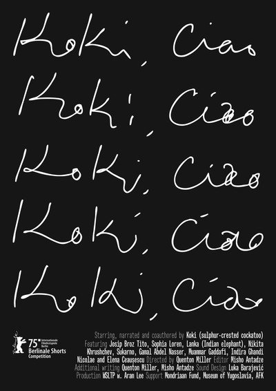 Póster de Koki, Ciao
