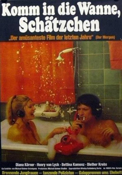 Póster de Komm in die Wanne, Schätzchen