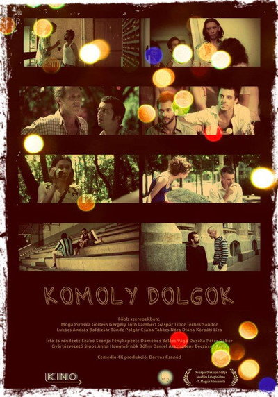 Póster de Komoly dolgok
