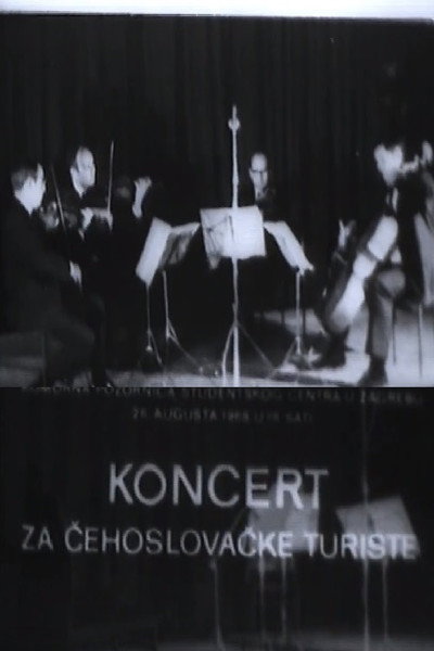 Póster de Koncert za Cehoslovacke turiste