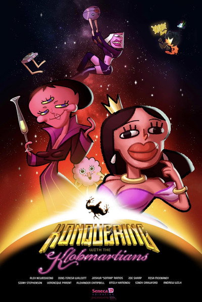 Póster de Konquering with the Klobmartians