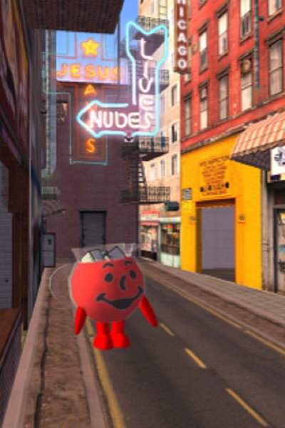 Póster de Kool-Aid Man in Second Life