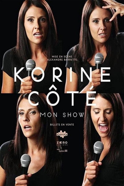 Póster de Korine côté mon show