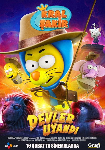 Póster de Kral Sakir: Devler Uyandi