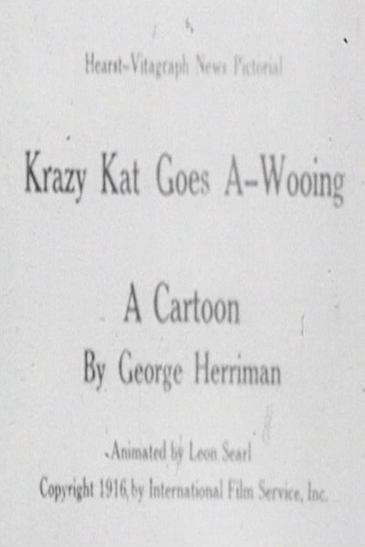 Póster de Krazy Kat Goes A-Wooing