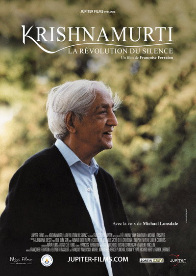 Póster de Krishnamurti, la révolution du silence