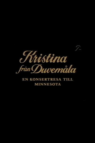Póster de Kristina från Duvemåla - En konsertresa till Minnesota