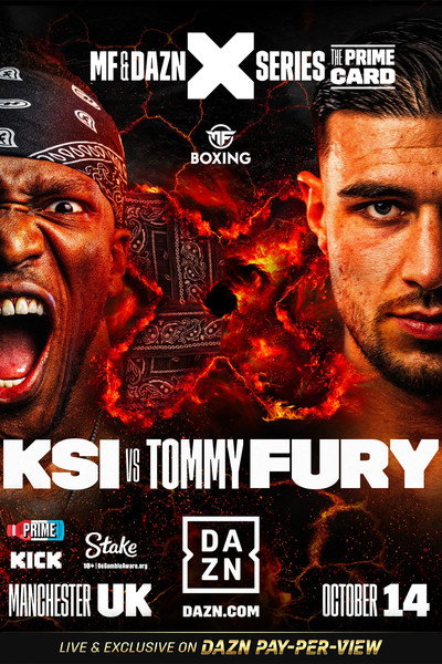 Póster de KSI Vs. Tommy Fury & Logan Paul Vs. Dillon Danis