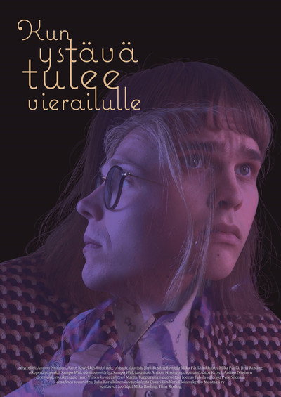 Póster de Kun ystävä tulee vierailulle