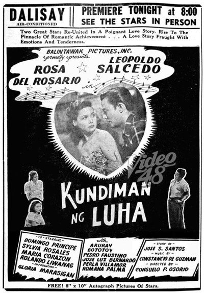 Póster de Kundiman ng luha