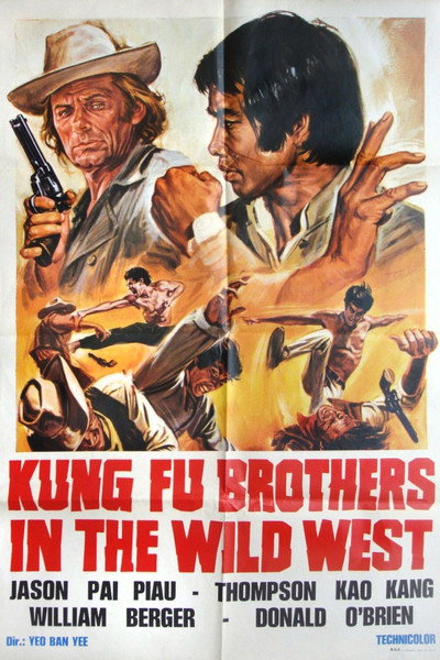 Póster de Kung Fu Brothers in the Wild West