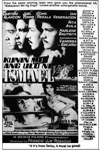 Póster de Kunin mo ang ulo ni Ismael