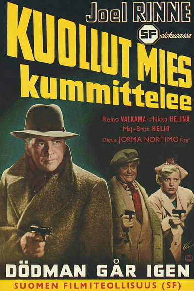 Póster de Kuollut mies kummittelee