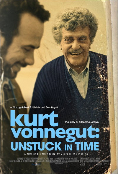 Póster de Kurt Vonnengut. A través del tiempo