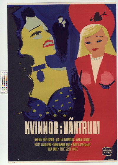 Póster de Kvinnor i väntrum