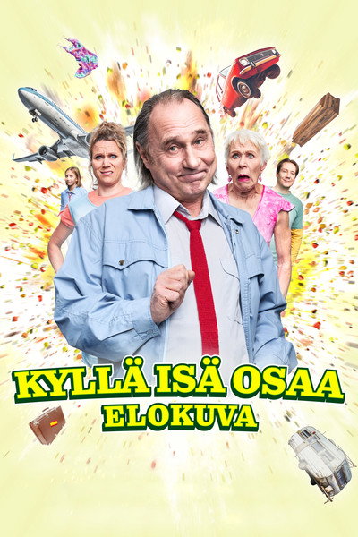 Póster de Kyllä isä osaa -elokuva