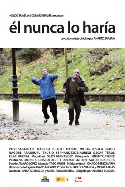 Póster de Él nunca lo haría